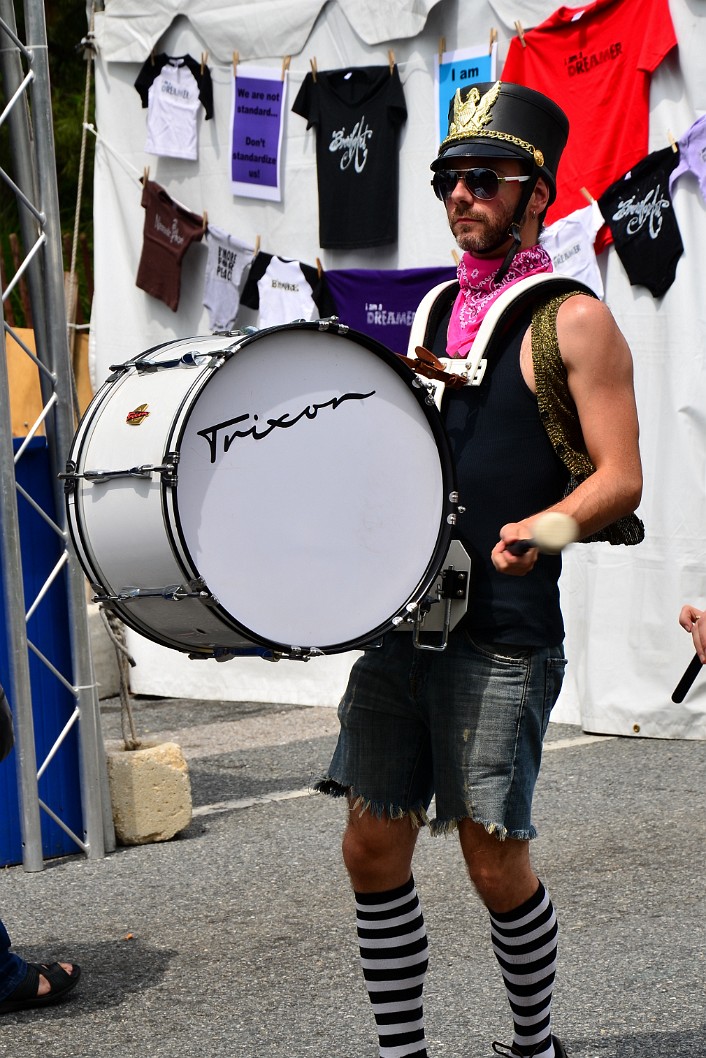 Big Drum, Striped Socks Big Drum, Striped Socks