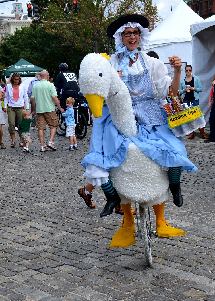 Unicycle Mother Goose