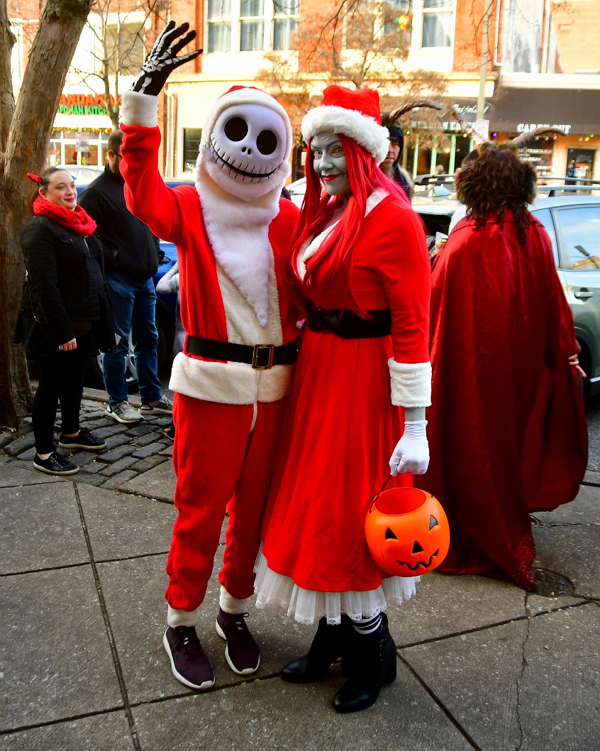 Proud Jack Skellington and Sally