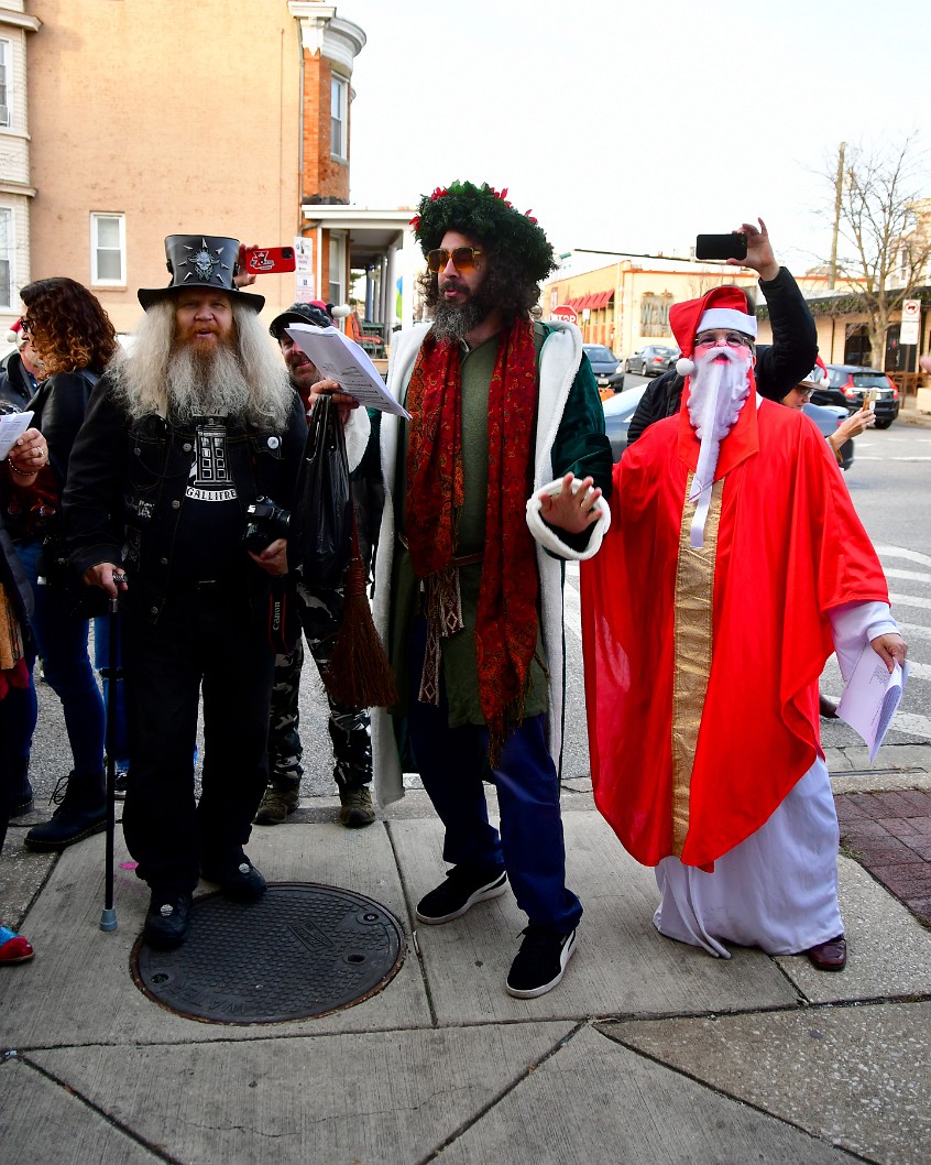 Krampus Caroling