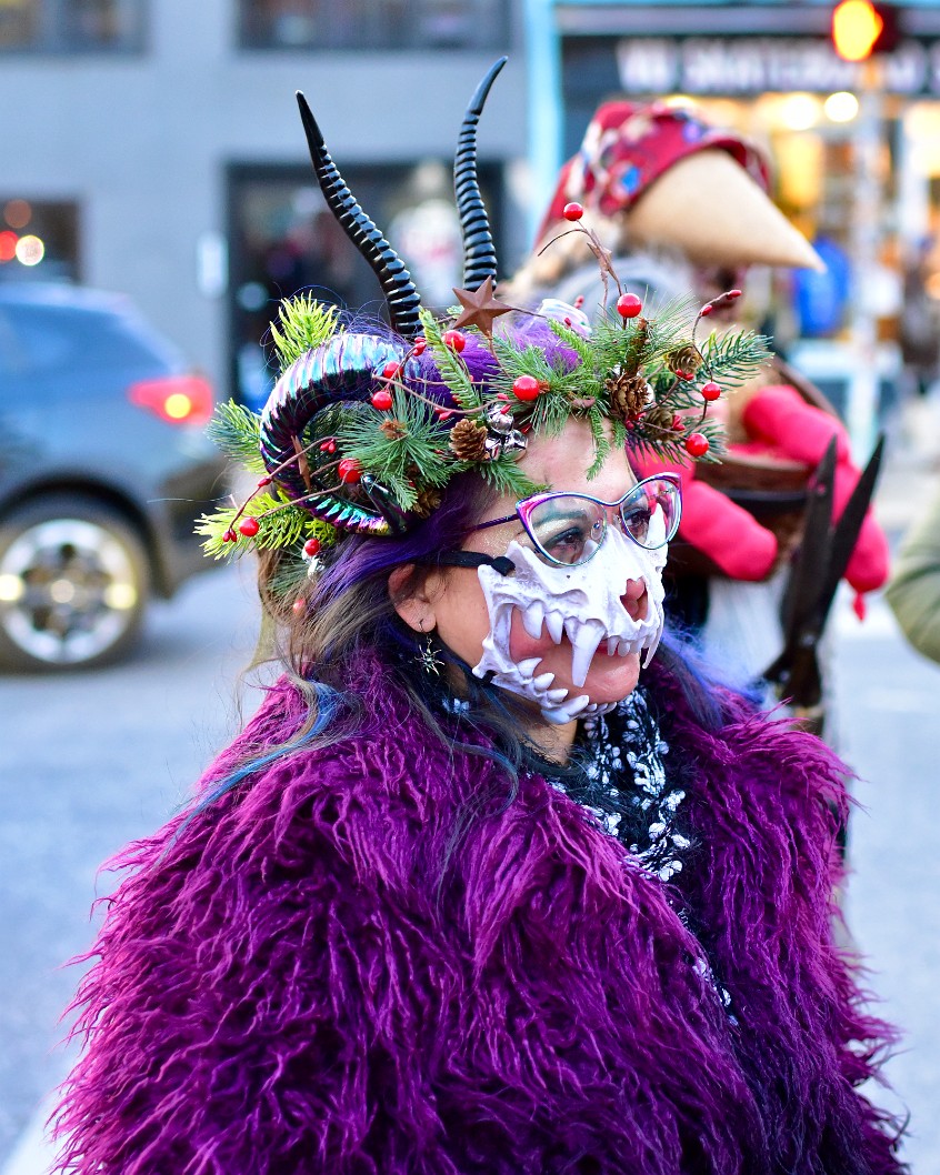 Brilliant Colors and Skull Mask