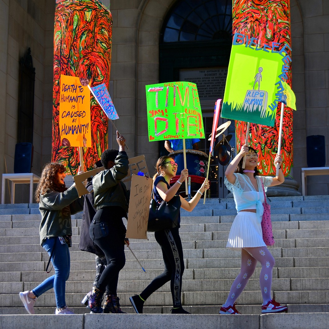 Happy Marchers