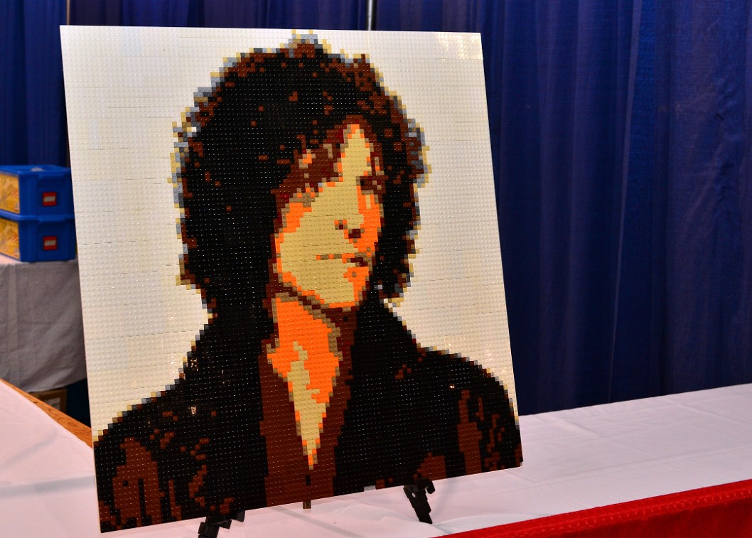 LEGO Mosaic Howard Stern LEGO Mosaic Howard Stern