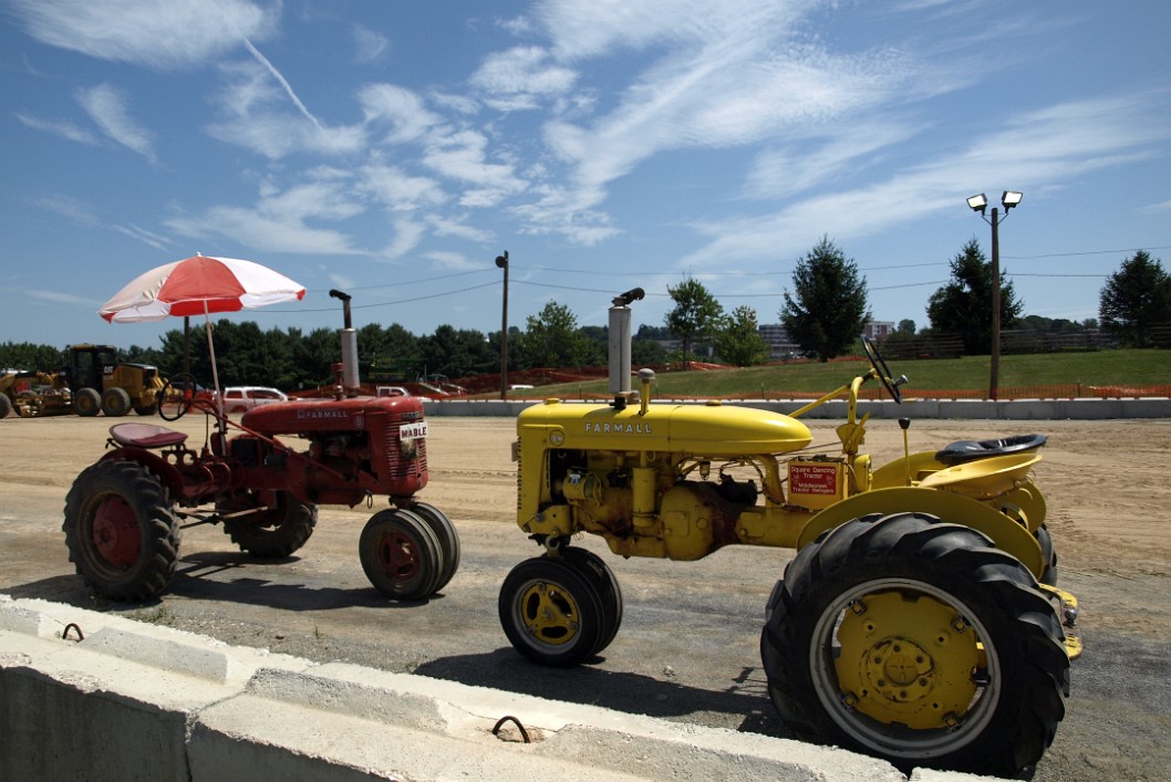 Old Tractors That Soon Will be Used to Square Dance Old Tractors That Soon Will be Used to Square Dance