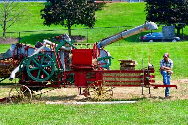 Threshing Demonstration