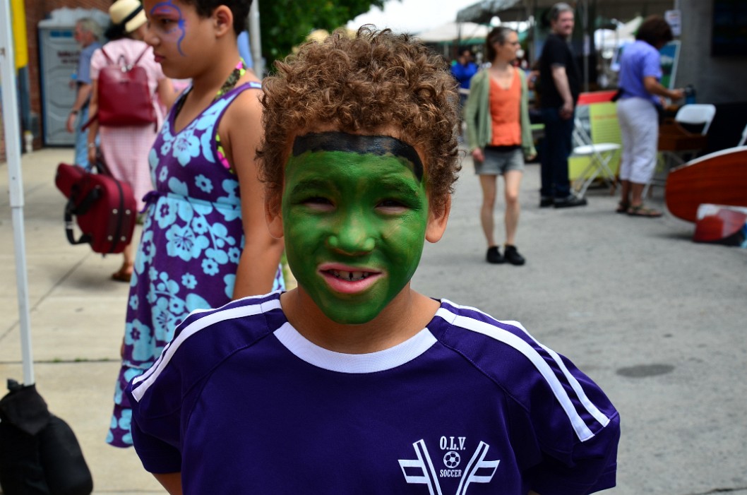 Incredible Hulk Facepaint Incredible Hulk Facepaint