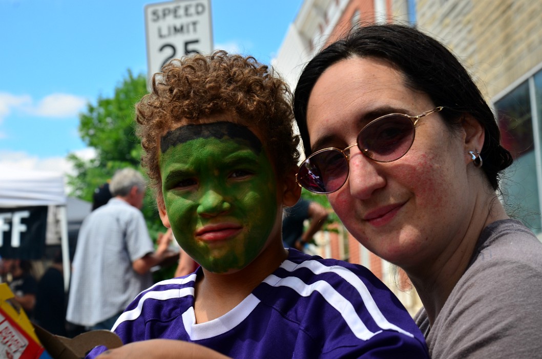 Mom and Hulk Mom and Hulk