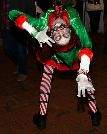 Krampuslauf Around Fells Point