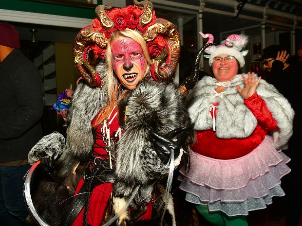 Krampuslauf Around Fells Point