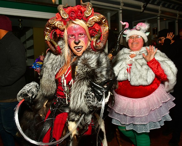 Krampuslauf Around Fells Point