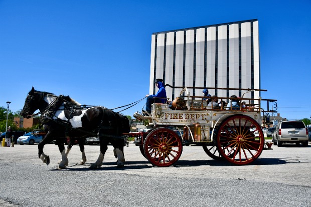 1898 American Fire Engine Company Combination Wagon Engine 3