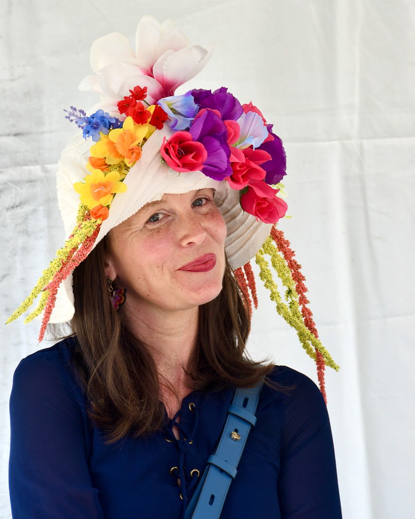 Flower Hat and a Smile