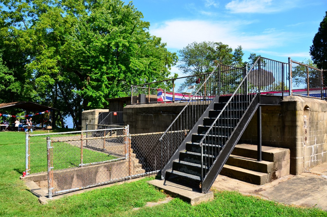 Platform that Once Housed Battery Harris Platform that Once Housed Battery Harris