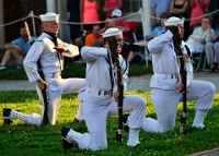 US Navy Silent Drill Team