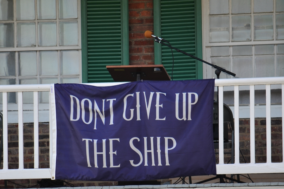 Don't Give Up the Ship