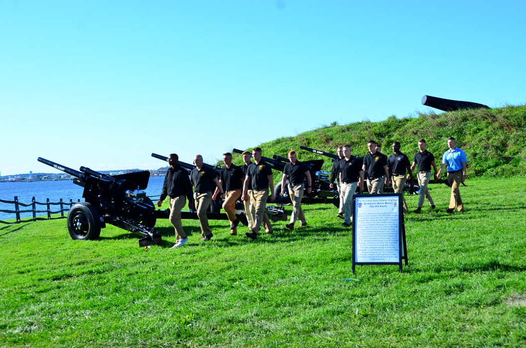 The Old Guard of the Presidential Salute Battery