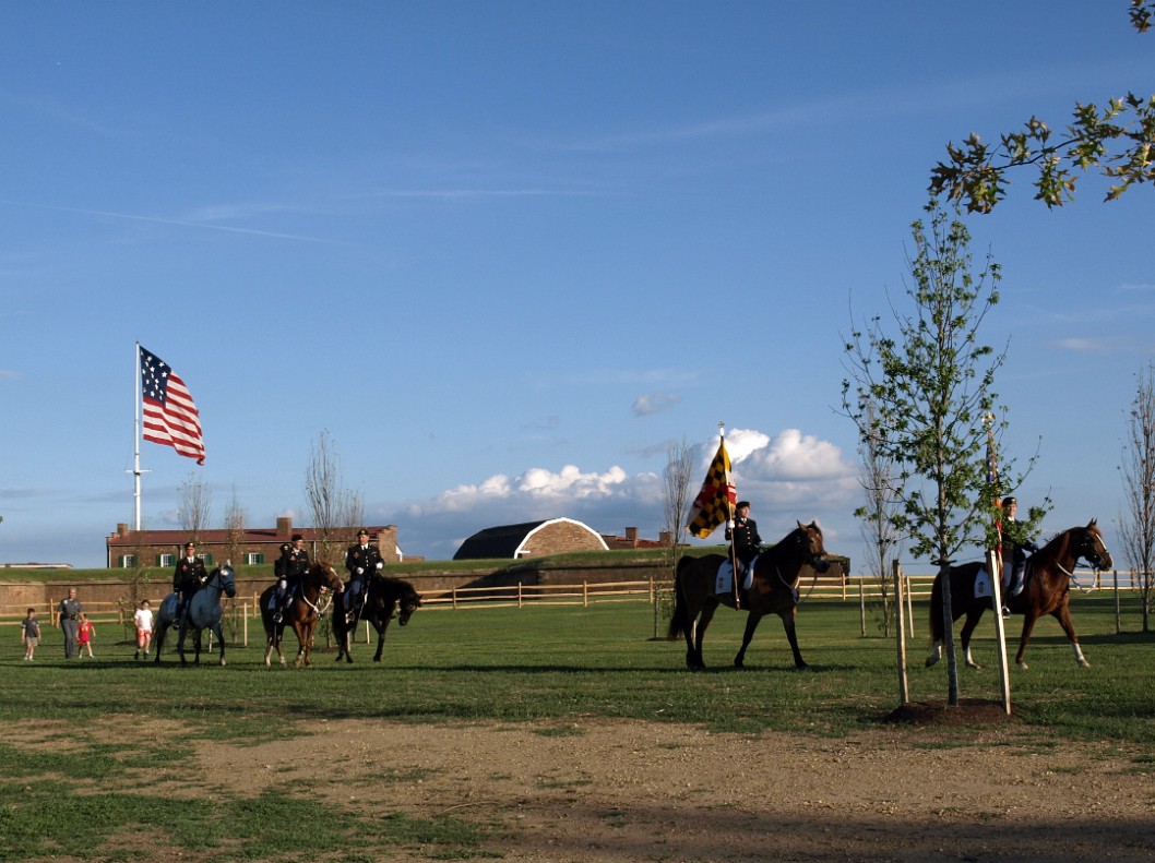 Mounted Members of the Maryland Defense Force Mounted Members of the Maryland Defense Force