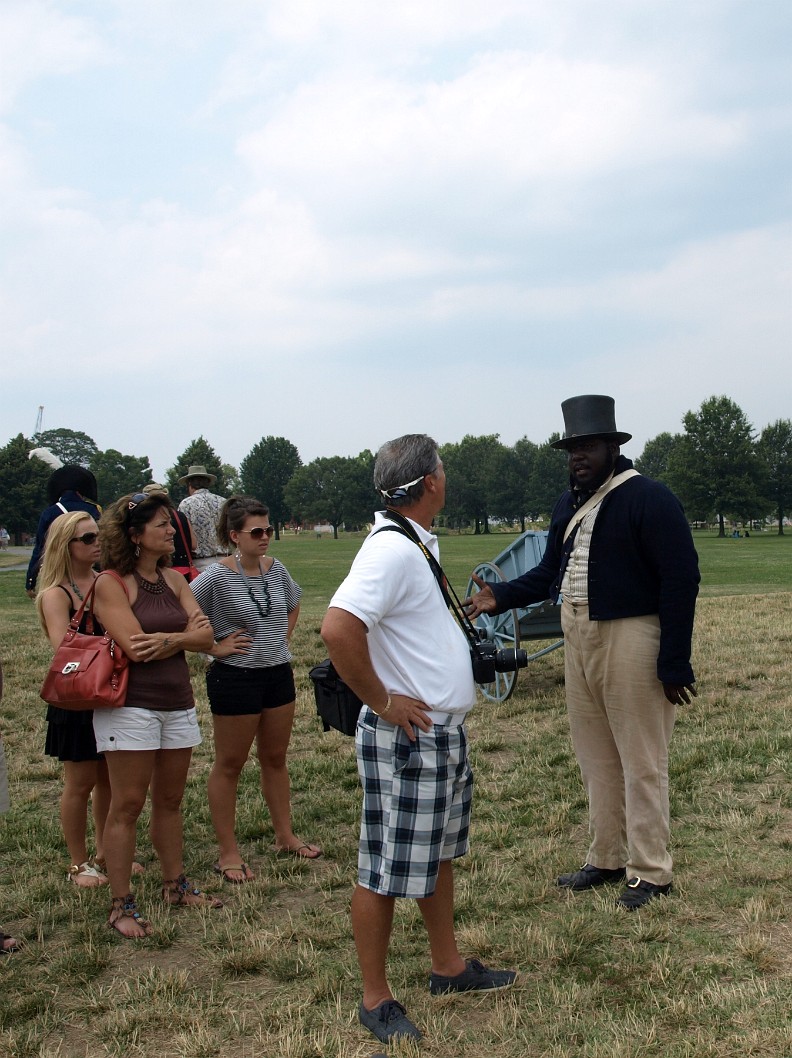 Providing a Lesson on Early 19th Century American Artillery Providing a Lesson on Early 19th Century American Artillery