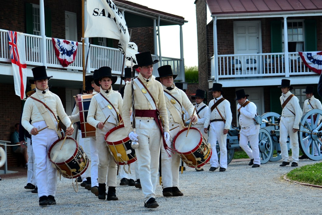 Period Drummers on the March Period Drummers on the March