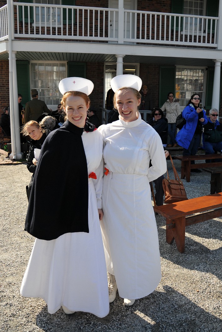 Two Smiling Nurses Two Smiling Nurses