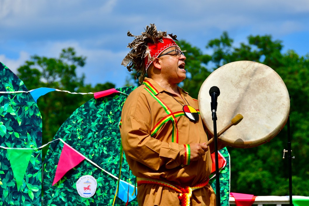 Singing and Drumming 2