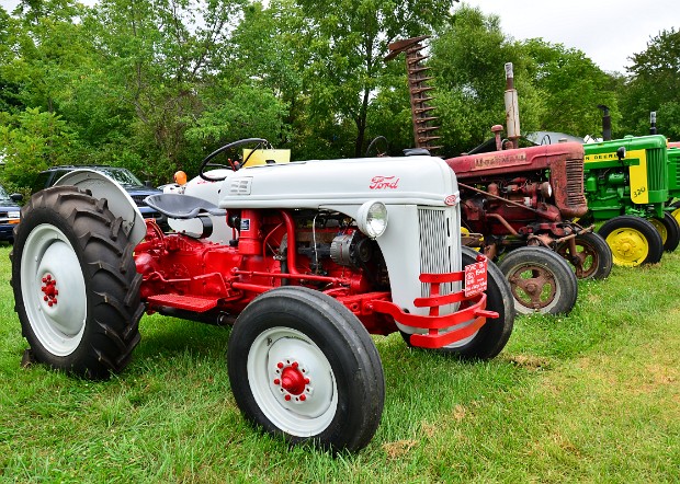 Antique Tractor Display