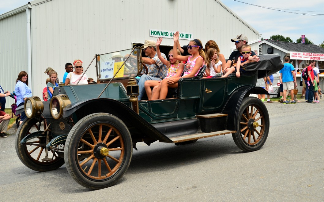 Riding in a Very Old Car Riding in a Very Old Car