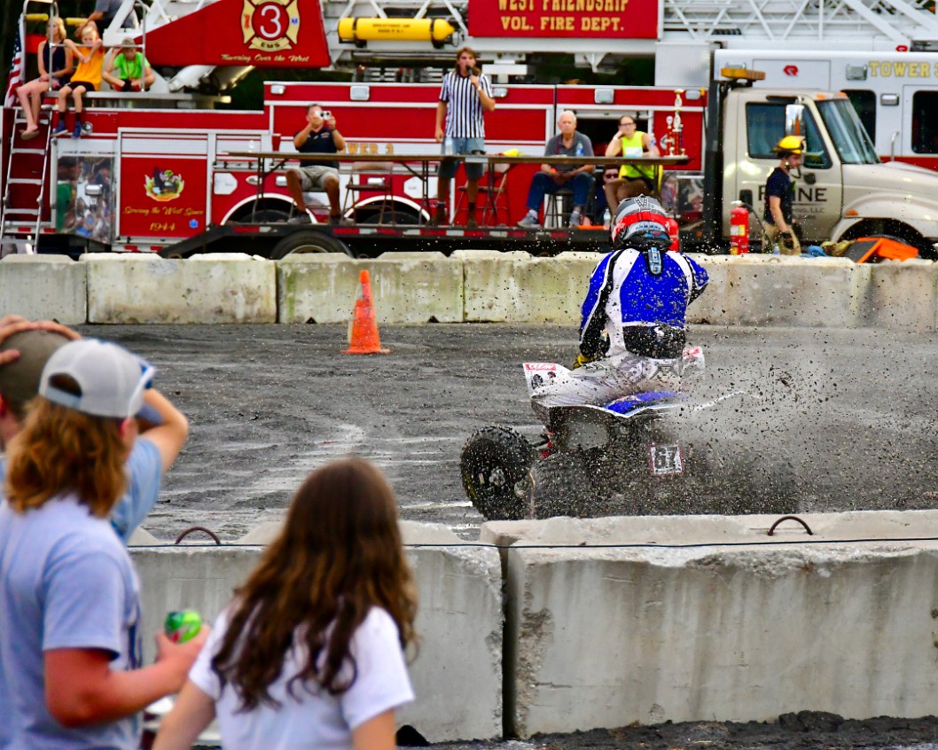 Watching a Rider Kicking Up Some Dirt