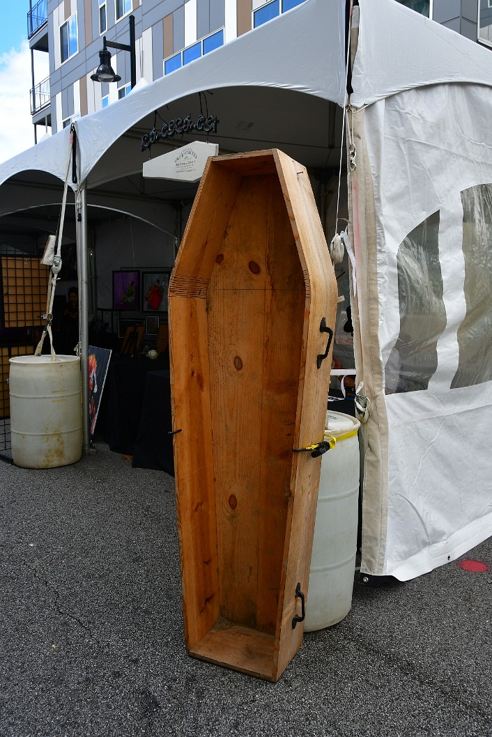 Custom Fitted Coffin From The Poverty Ridge Brothers Fine Funerary Services