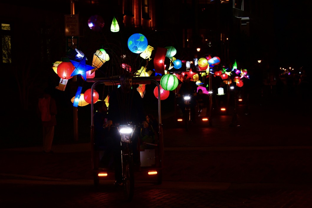 Fireflies Pedicabs on the Move