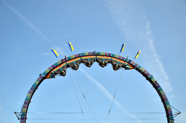 2013 Our first year attending the state fair. The kids loved the Zero Gravity and Starship 4000 rides.