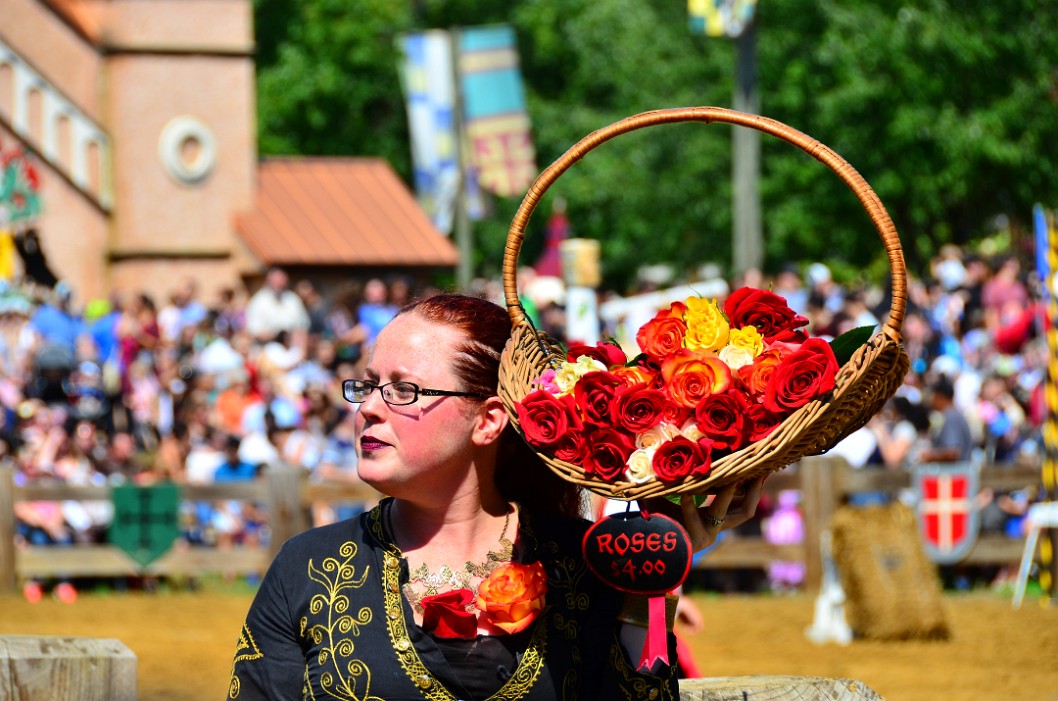 Basket of Roses