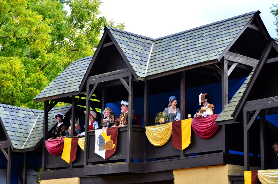 Royals Enjoying the Joust