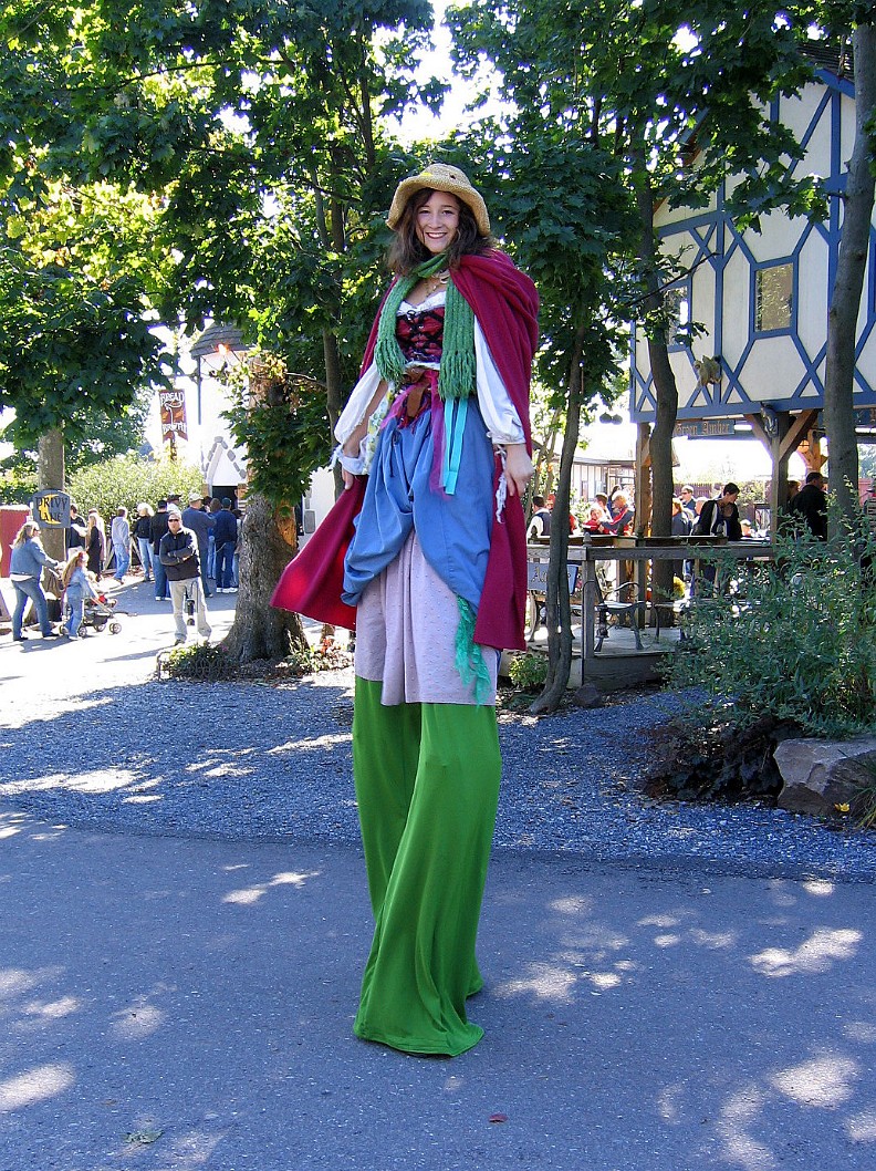 Smiling on Stilts