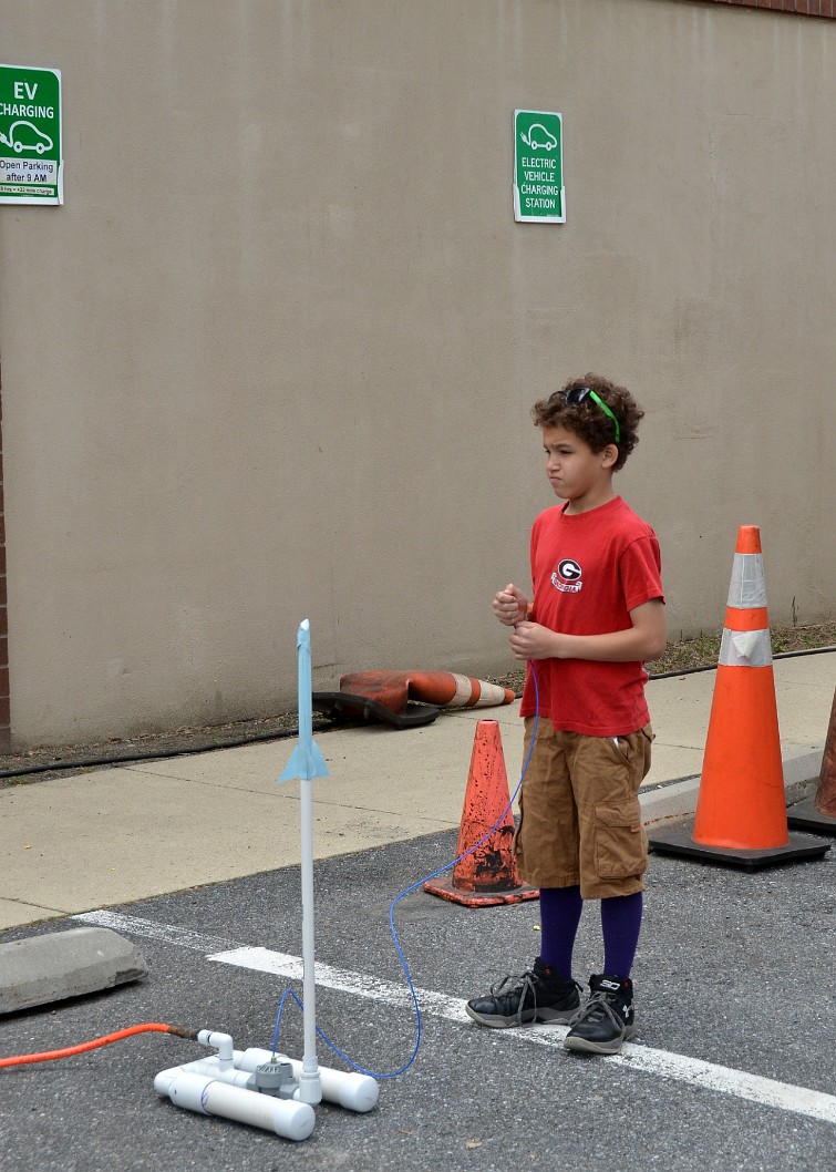 First Launch of His Rocket First Launch of His Rocket