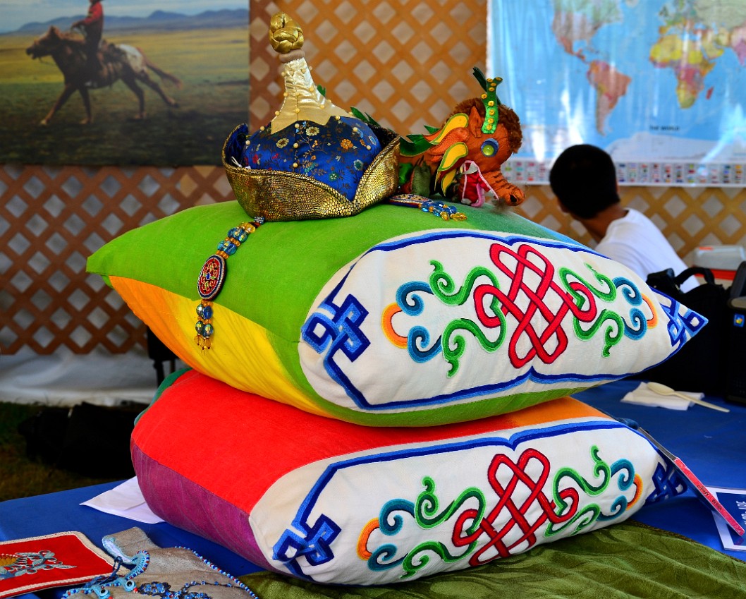 Tuvan Hat and Pillows Tuvan Hat and Pillows