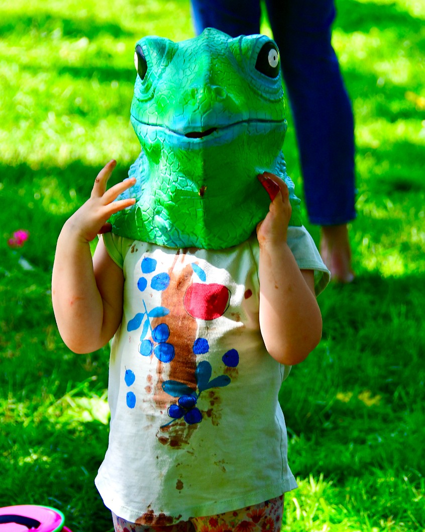 Reptile Kid Covered in Chocolate 1