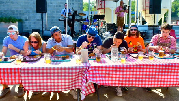 Pretzel Eating Contest