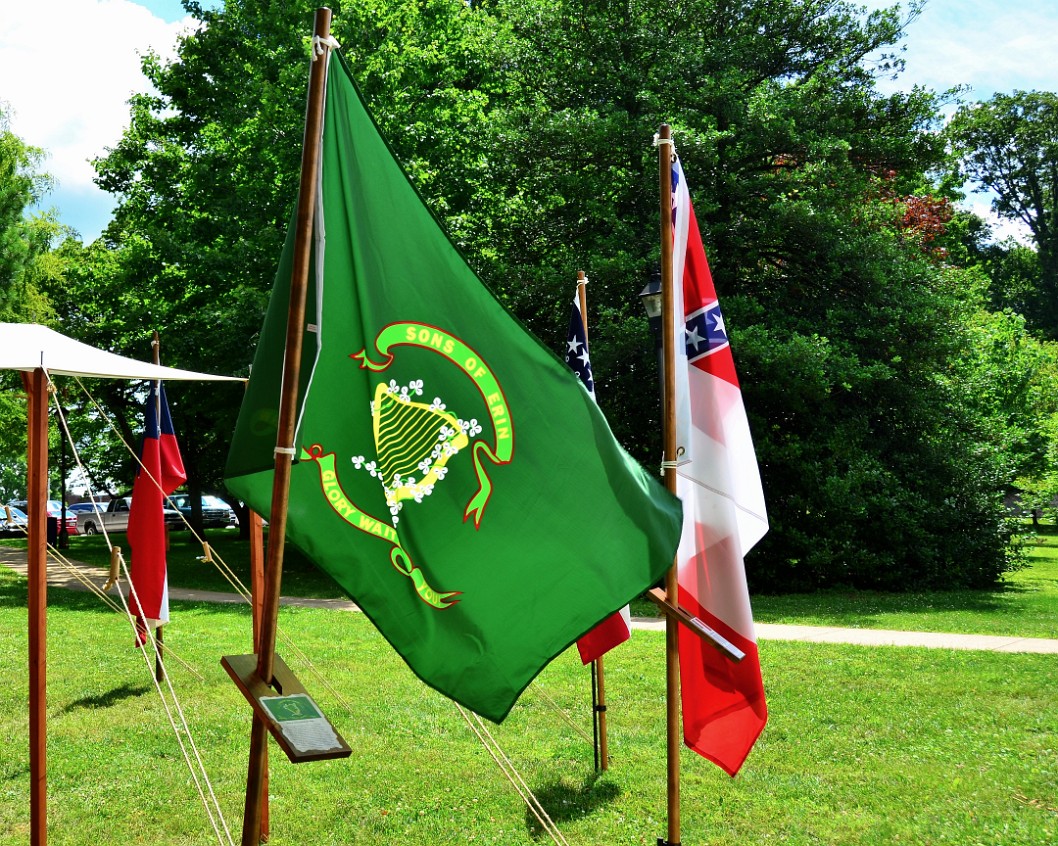 Flag of a Unit of Confederate Irish Americans