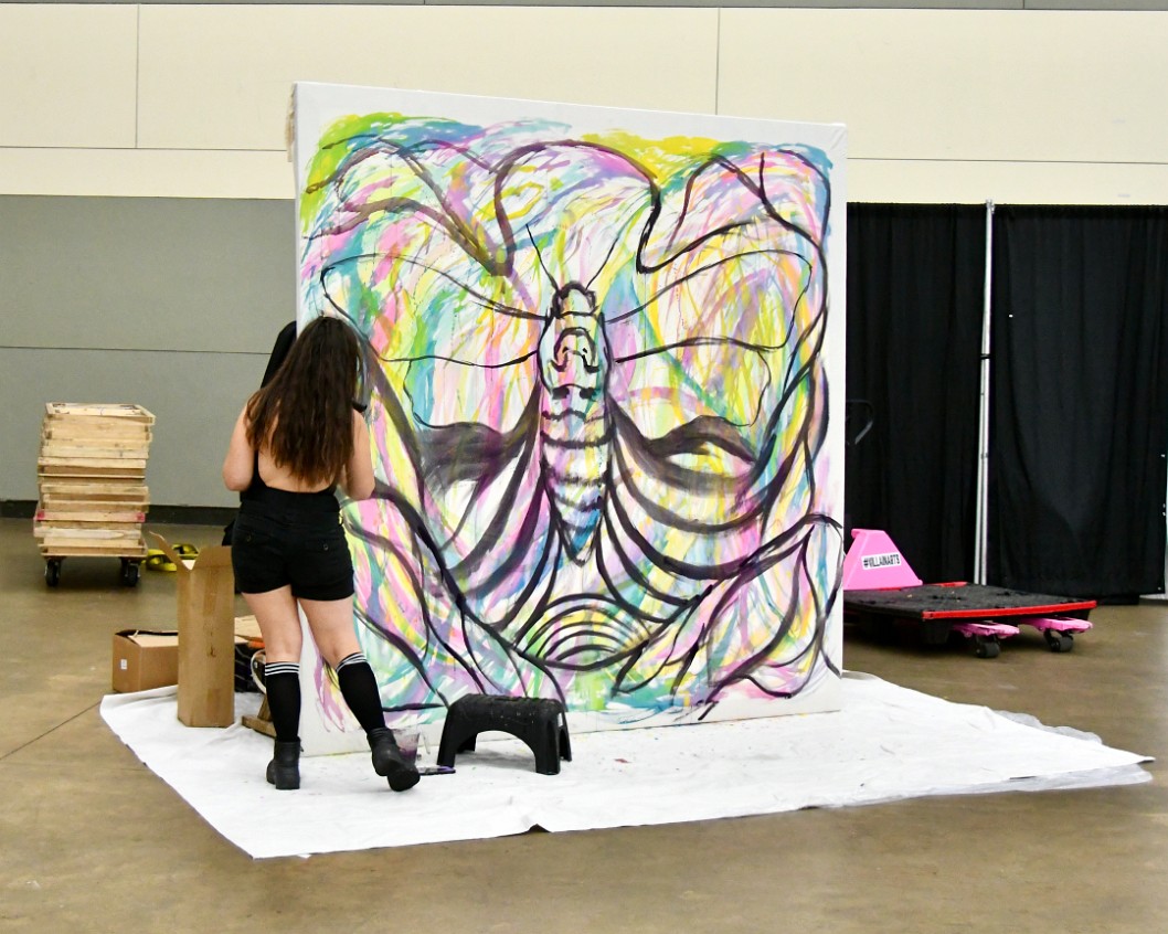 Making Big Art Live