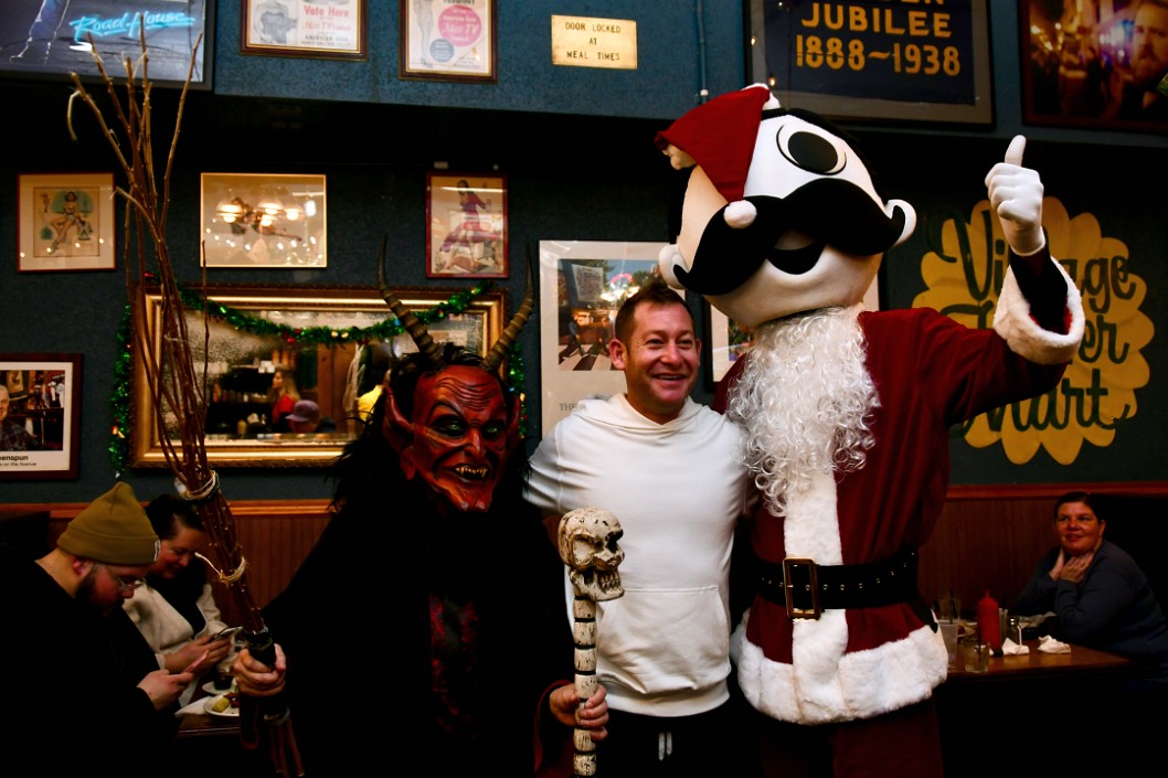 Krampus and Boh and a Mutual Fan