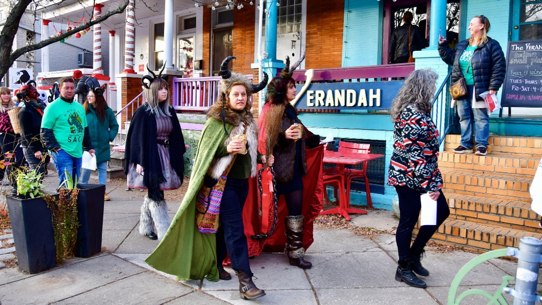 Many Krampuses on the Move