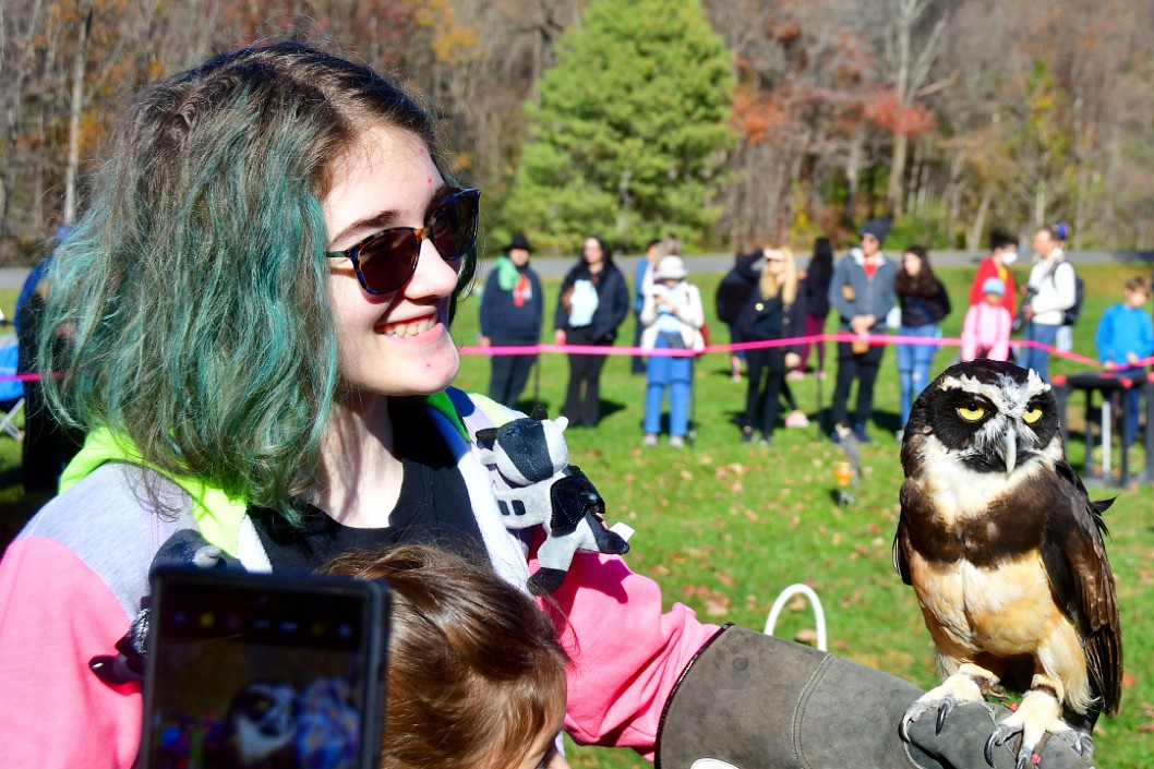 Handling the Spectacled Owl 2