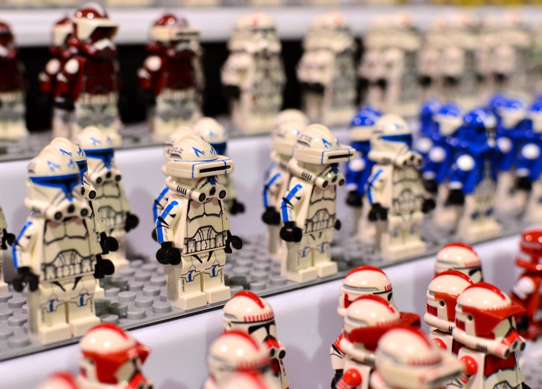 Clone Troopers in a Variety of Configurations Clone Troopers in a Variety of Configurations