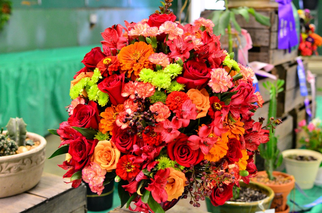 A Domed Mix of Flowers Arranged by Fallon Patton A Domed Mix of Flowers Arranged by Fallon Patton