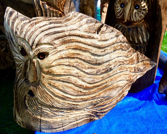 Spirit in the Sky Wood Carving