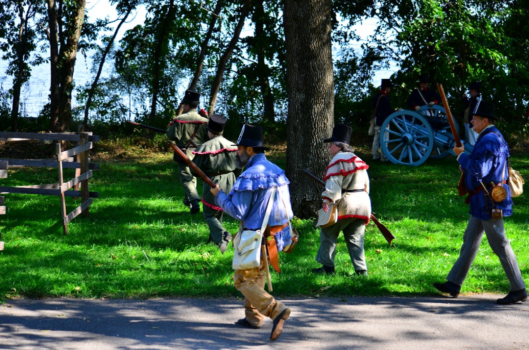 Skirmishers Forming Skirmishers Forming