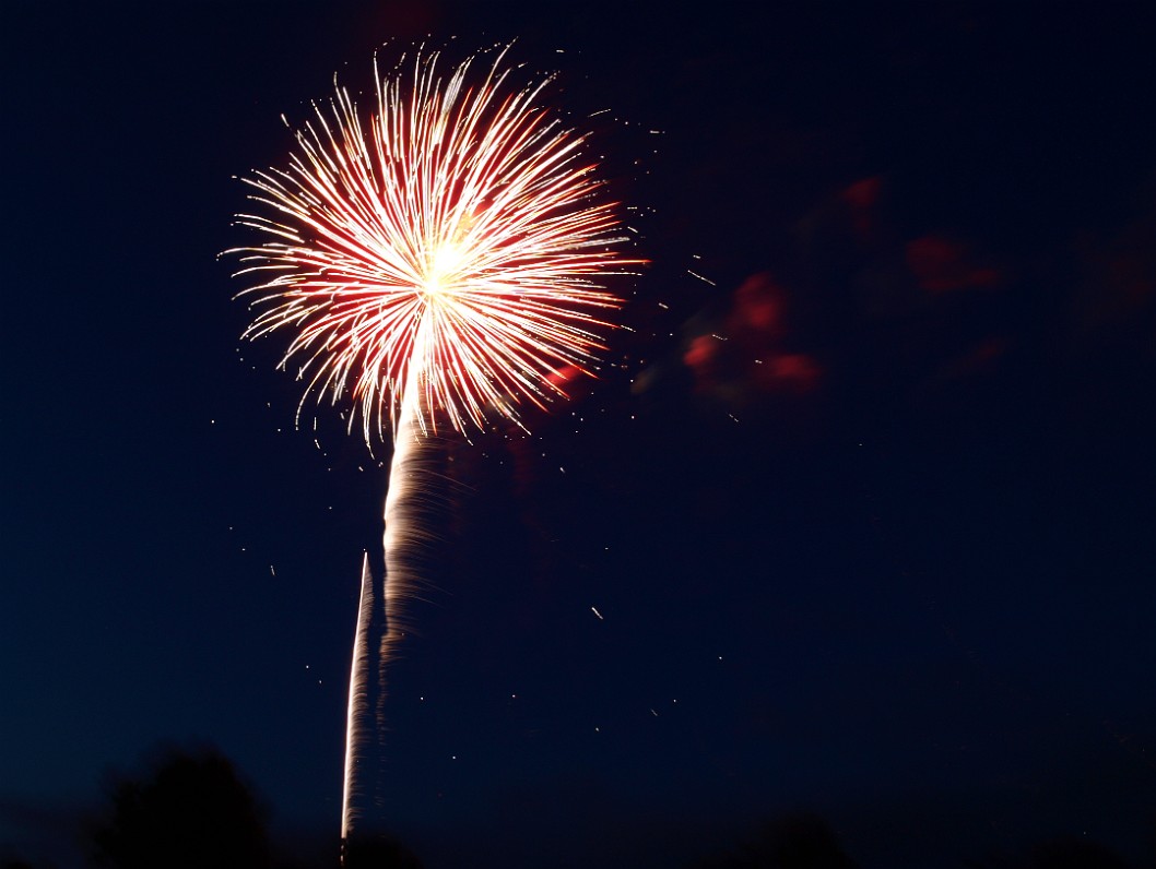 Red White and Orange Explosion Red White and Orange Explosion