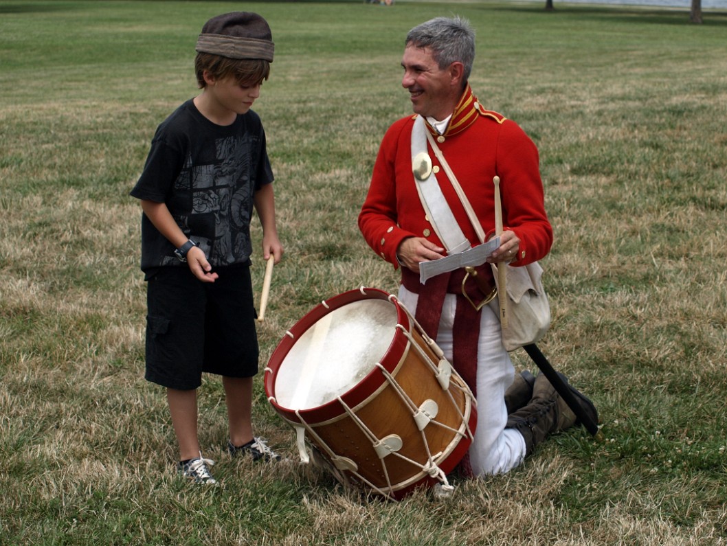 A Young Lad Strikes the Drum at the Reading of Each Grievance Enumerated in the Declaration of Independence A Young Lad Strikes the Drum at the Reading of Each Grievance Enumerated in the Declaration of Independence