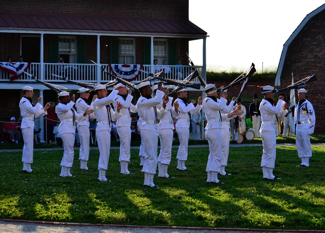 Rifles Up and Spinning Rifles Up and Spinning